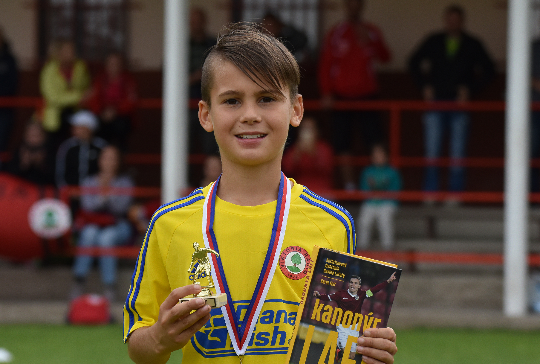 Nejužitečnější hráč turnaje David Chramosta